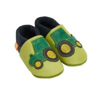 Orangenkinder babyslofjes Tractor light green-32-33