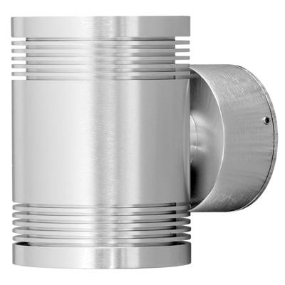 KonstSmide Led wandspotMonza 2x6w - 3000K 14cm metaalgrijs - 7931-310