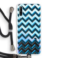 Onderbroken lijn: Huawei P Smart Pro Transparant Hoesje met koord