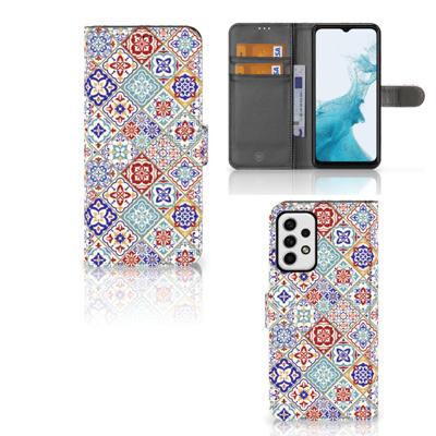 Samsung Galaxy A23 | Bookcase | Tiles Color