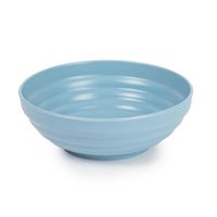 Kommetjes/schaaltjes - Dessert/ontbijt - Kunststof - D13 cm - ijsblauw Kommetjes/schaaltjes - Dessert/ontbijt - Kunststof - D13 cm - ijsblauw