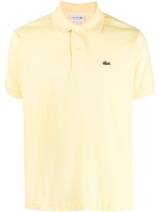 Lacoste polo à patch logo - Jaune