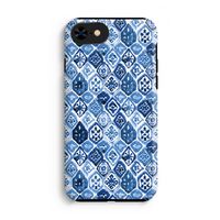 Blauw motief: iPhone SE 2020 Tough Case
