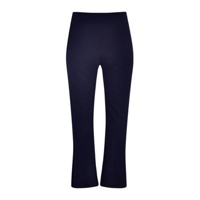 Yoek geribde bootcut broek DIAGONAL donkerblauw Yoek geribde bootcut broek DIAGONAL donkerblauw