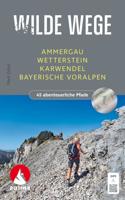Wandelgids Wilde Wege Ammergau Wetterstein (wb) 45T GPS | Rother Bergverlag