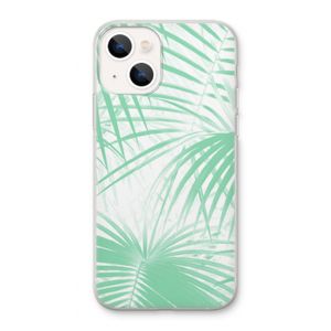 Palmbladeren: iPhone 13 Transparant Hoesje