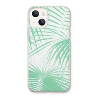 Palmbladeren: iPhone 13 Transparant Hoesje