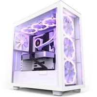 NZXT H7 Elite (2023) All White tower behuizing Tempered Glass