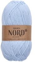 Drops Nord Uni Colour 26 Ijsblauw