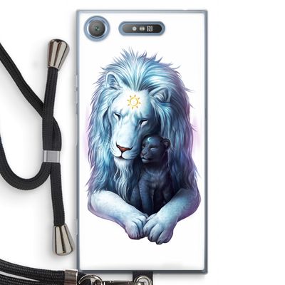 Child Of Light: Sony Xperia XZ1 Transparant Hoesje met koord