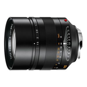 Leica Summilux-M 90mm f/1.5 ASPH M-mount objectief Zwart