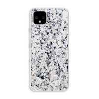 Gespikkelde marmer: Pixel 4 XL Transparant Hoesje