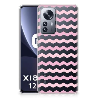 Xiaomi 12 Pro | TPU bumper | Waves Roze