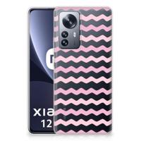 Xiaomi 12 Pro | TPU bumper | Waves Roze
