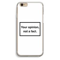 Your opinion: iPhone 6 / 6S Transparant Hoesje