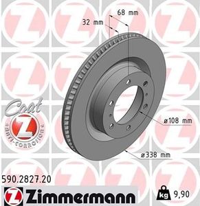 Remschijf Coat Z 590282720