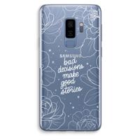 Good stories: Samsung Galaxy S9 Plus Transparant Hoesje