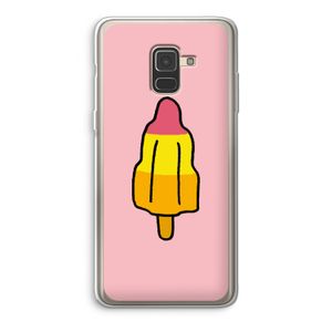 Raketijsje: Samsung Galaxy A8 (2018) Transparant Hoesje