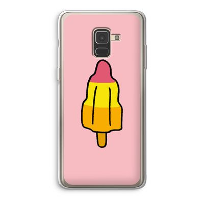 Raketijsje: Samsung Galaxy A8 (2018) Transparant Hoesje