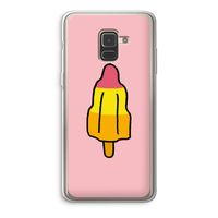 Raketijsje: Samsung Galaxy A8 (2018) Transparant Hoesje