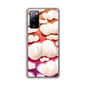 Katoen Wolken: Samsung Galaxy S20 FE / S20 FE 5G Transparant Hoesje
