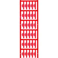 Weidmüller 1805740000 SFC 1/30 NEUTRAL RT Kabelmarkeringdrager Montagemethode: Vastklemmen Markeringsvlak: 4.10 x 30 mm Rood Aantal markeringen: 150 150 stuk(s)
