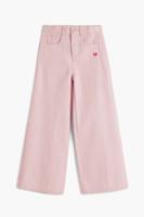Gemêleerde Wide broek - RED - 13/14