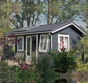 Woodpro Blokhut/Tuinhuis Eethen 600x400 cm- Zadeldak- Hout- Woodpro