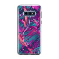 Pink Clouds: Samsung Galaxy S10e Transparant Hoesje