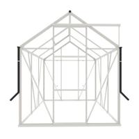 Tuinkas Kate I wit 3 mm veiligheidsglas - Royal well