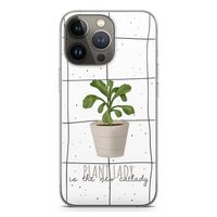 Kamerplant op vensterruit: iPhone 13 Pro Transparant Hoesje