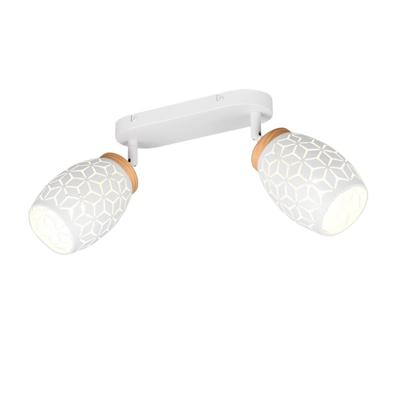 Trio 2-lichts opbouwspotBidar wit - R81572031