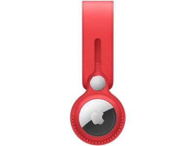Apple MK0V3ZM/A Apple Airtag Leather Loop (PRODUCT) Red