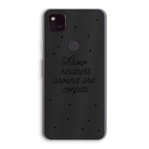 Confetti: Google Pixel 4a 5G Transparant Hoesje