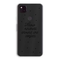 Confetti: Google Pixel 4a 5G Transparant Hoesje