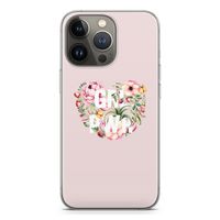 GRL PWR Flower: iPhone 13 Pro Transparant Hoesje