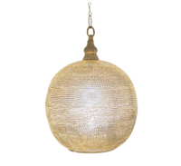 Hanglamp Globall Filisky Goud M - Ø 27cm