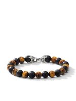 David Yurman bracelet Spiritual Beads Alternating en argent sterling serti d'onyx