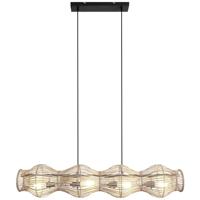 ECO-Light BAMBOO 9510 S4-H BA Hanglamp E27 Bamboe, Natuur