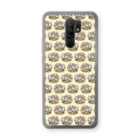Slapende poes: Xiaomi Redmi 9 Transparant Hoesje