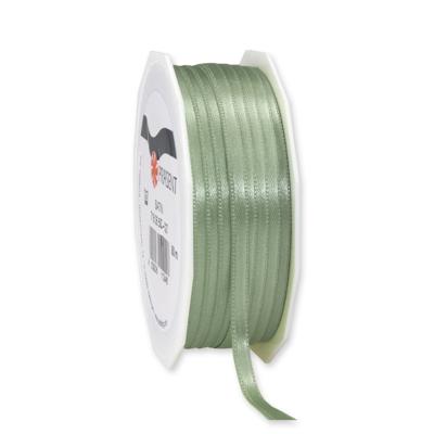 Cadeaulint Satijn - 0.6 cm x 50 meter - Salie groen - cadeaus inpakken - sierlint Cadeaulint Satijn - 0.6 cm x 50 meter - Salie groen - cadeaus inpakken - sierlint