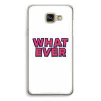 Whatever: Samsung Galaxy A5 (2016) Transparant Hoesje