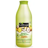 Cottage Bad & Douchegel – Melk Ananas & Kokoscrème - 750 ml
