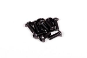 M3x8mm Hex Socket Button Head (Black) (10pcs) (AXA114)