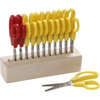 Creativ Company Kinderscharen met scharenblok, 12st.