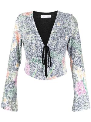 In The Mood For Love haut Ruddy à ornements de sequins - Multicolore