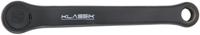 Pieper Left crank piper 4-edge 170mm steel b
