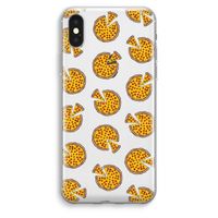 You Had Me At Pizza: iPhone XS Max Transparant Hoesje