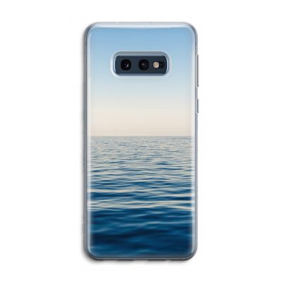 Water horizon: Samsung Galaxy S10e Transparant Hoesje