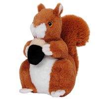 Pluche speelgoed knuffeldier Eekhoorn van 23 cm   -